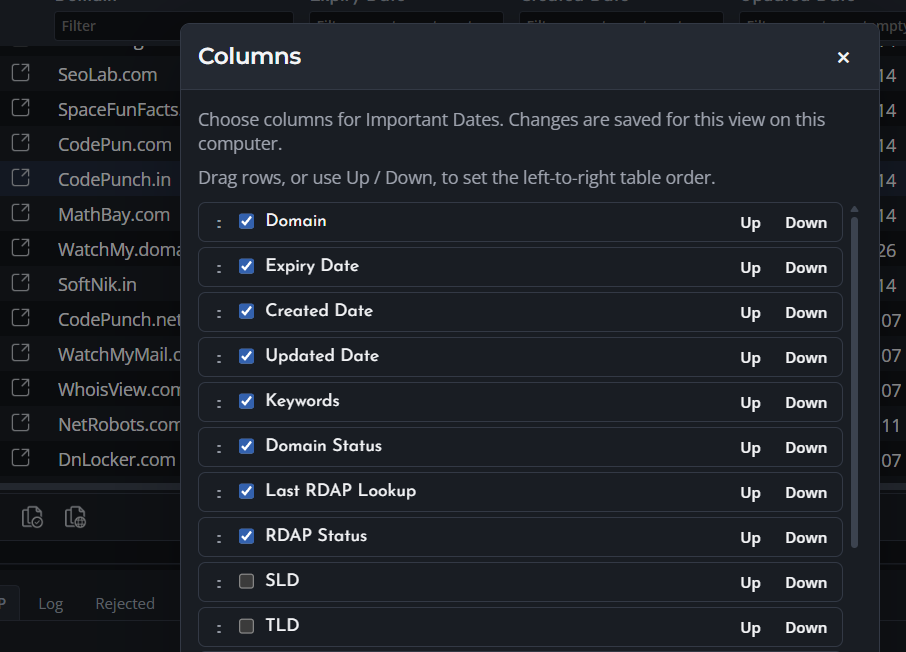 Domain Workspace