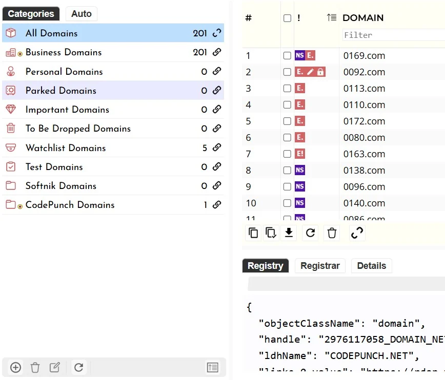 Domain Name Categorization